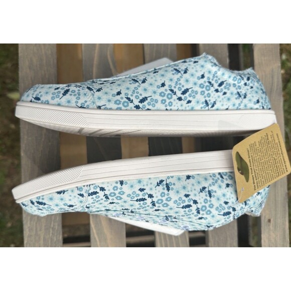 SPENCO Santa Maria Slip On Sneakers Womens Size 9D Canvas floral print - Picture 7 of 16